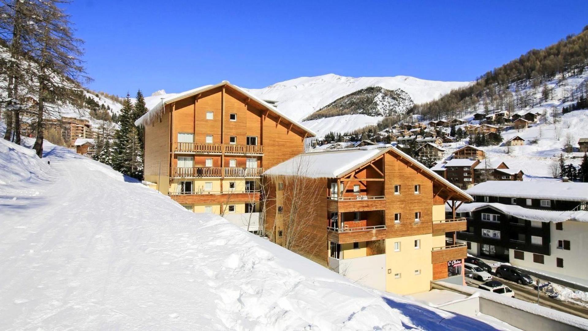 Vacanceole - Residence Central Park Allos Eksteriør bilde